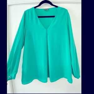 Vince Camuto turquoise blouse